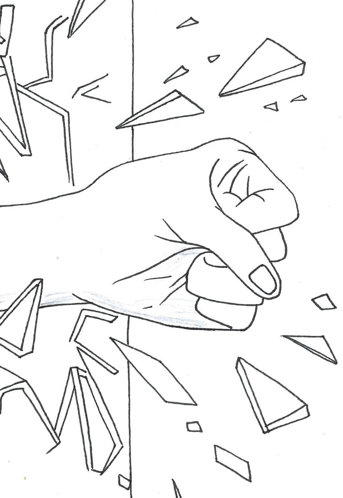 Spiritual breakthrough illustration